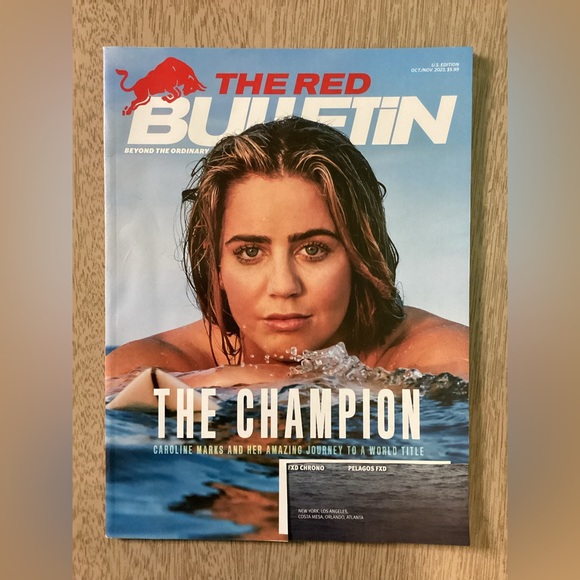 The Red Bulletin Magazine October/November 2023 issue featuring Caroline Marks - Picture 1 of 4